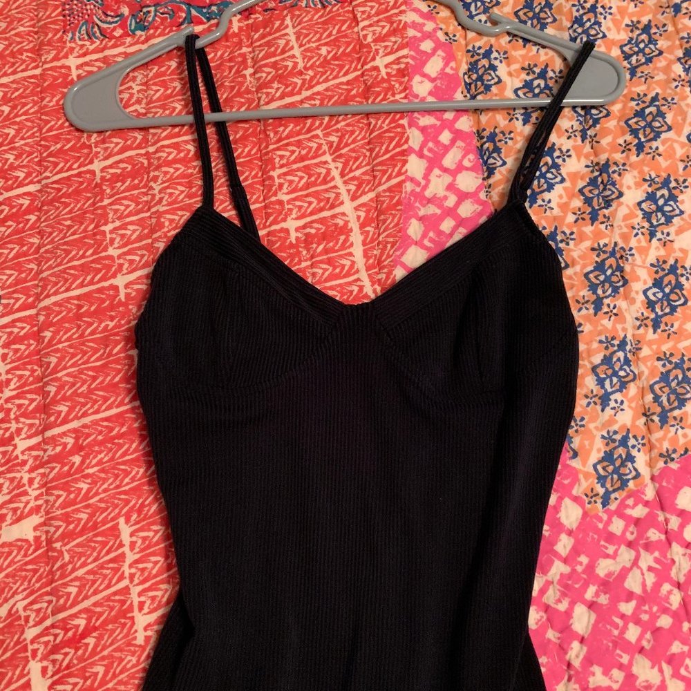 Navy blue bodysuit